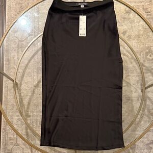 Urban Outfitters Black Skirt with slit